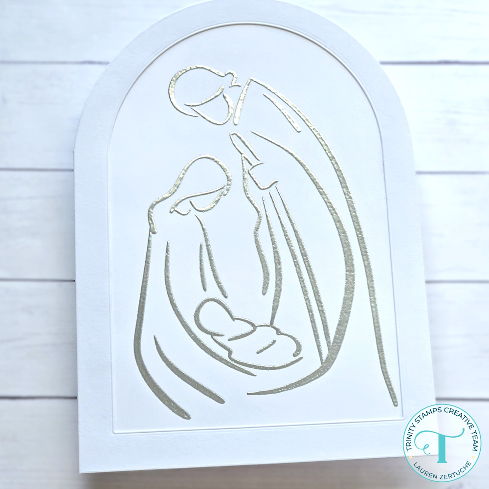 Trinity Stamps Sketchy Nativity Clear Stamp Set tps-360 clean