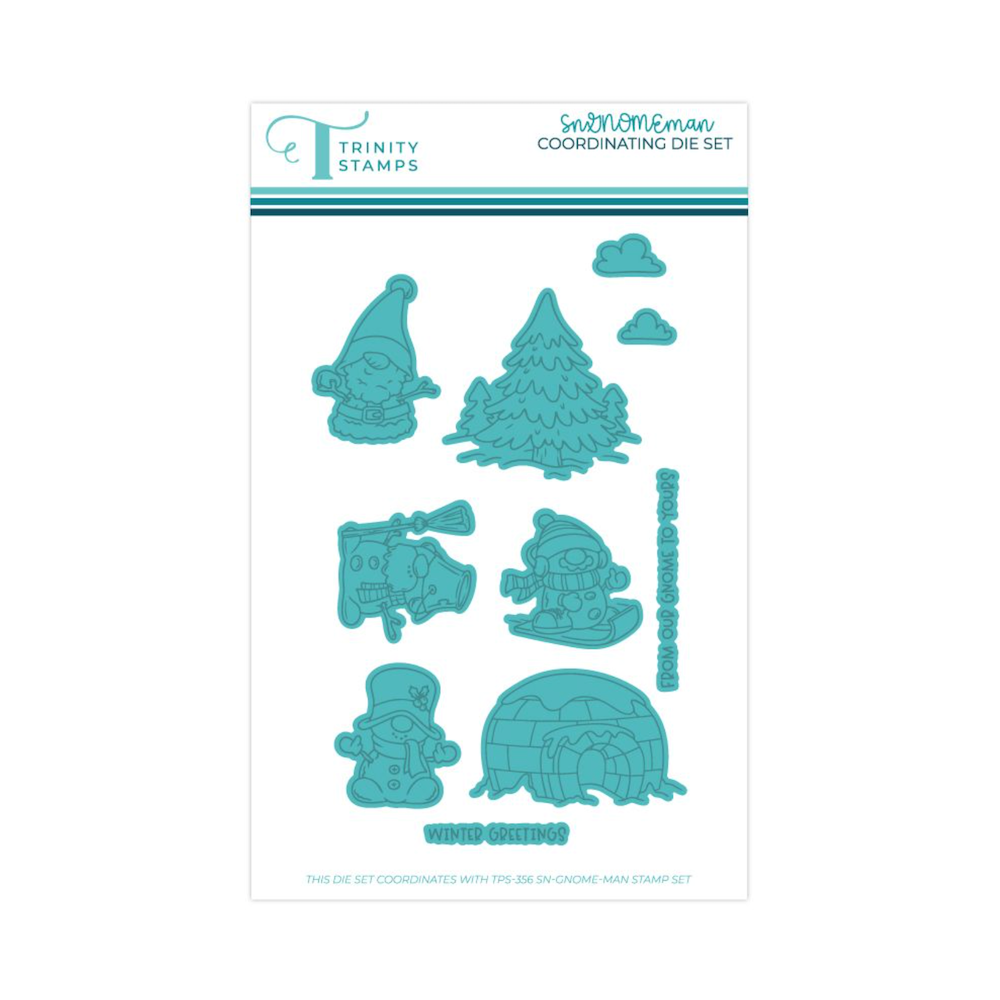 Trinity Stamps SnGNOMEman Die Set tmd-c356