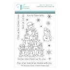 Trinity Stamps Snow Stacks Clear Stamp Set tps-393