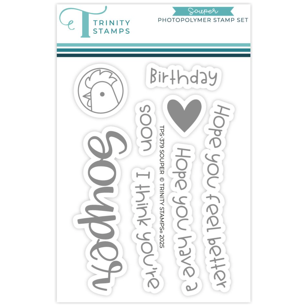 Trinity Stamps Souper Clear Stamp Set tps-379