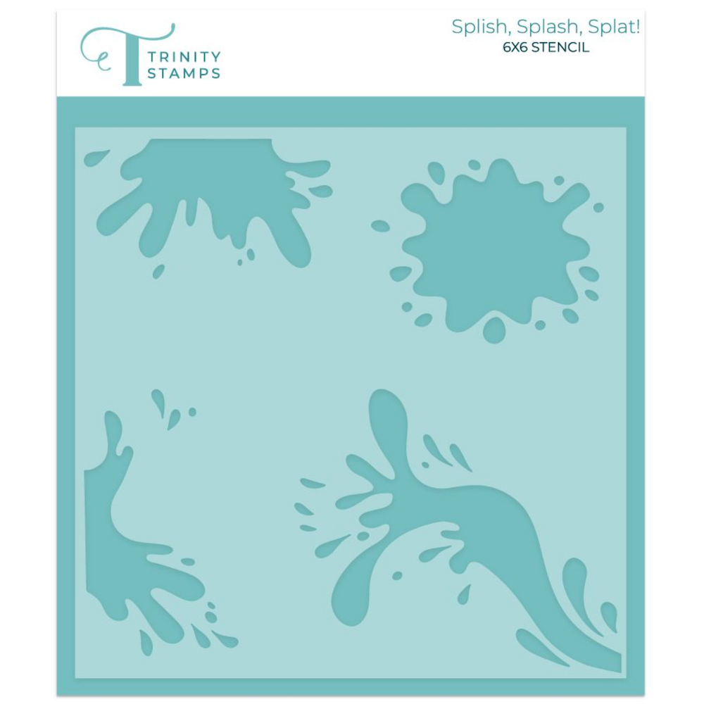 Trinity Stamps Splish Splash Splat Stencil Set 260806-tss