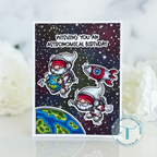 Trinity Stamps Starfield Letterpress Stamping Die Set tmd-336 wishing