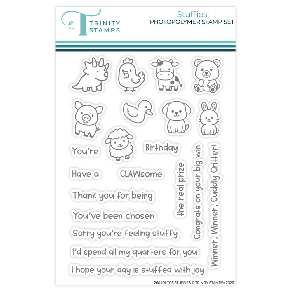 Trinity Stamps Stuffies Clear Stamp Set 260401-tps