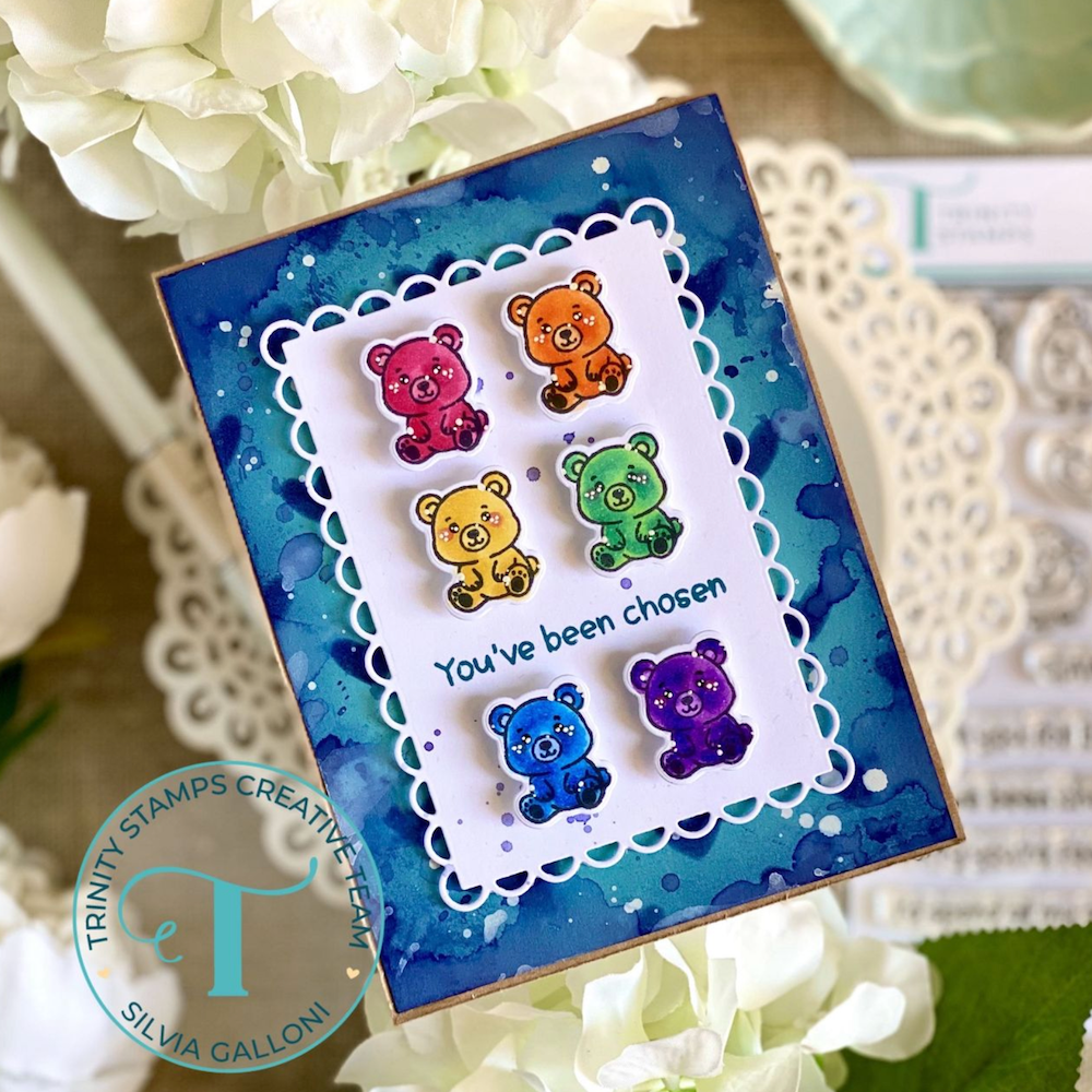 Trinity Stamps Stuffies Clear Stamp Set 260401-tps bear