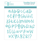 Trinity Stamps Sundae Swirl Alphabet Die Set tmd-354