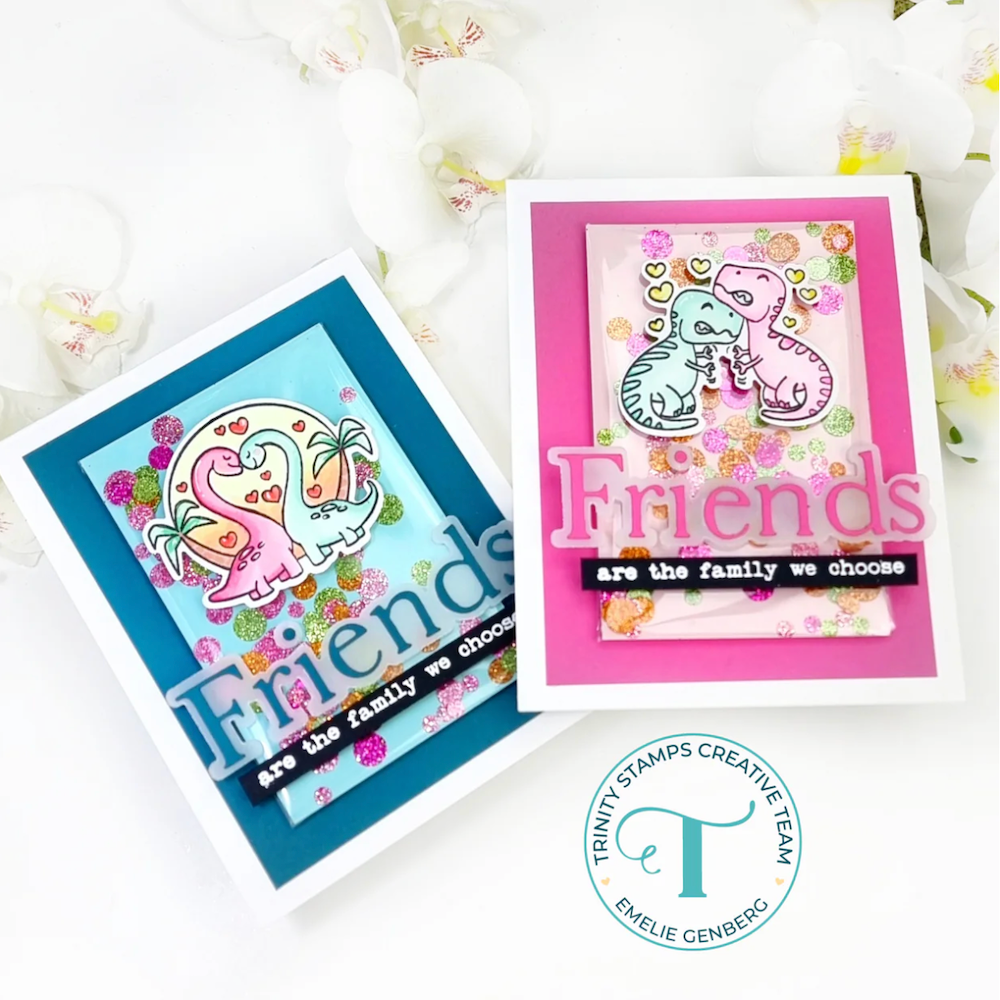 Trinity Stamps T-riffic Dinos Die Set tmd-c364*