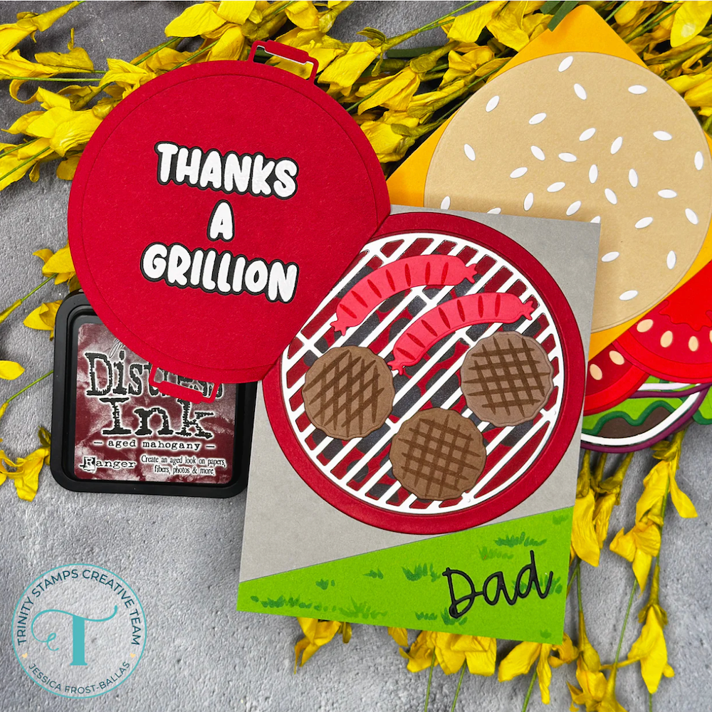 Trinity Stamps The Grill Deal Die Set tmd-c38 dad