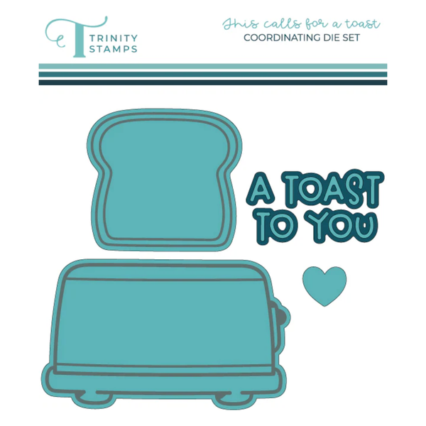 Trinity Stamps This Calls for a Toast Die Set tmd-c367 – Simon
