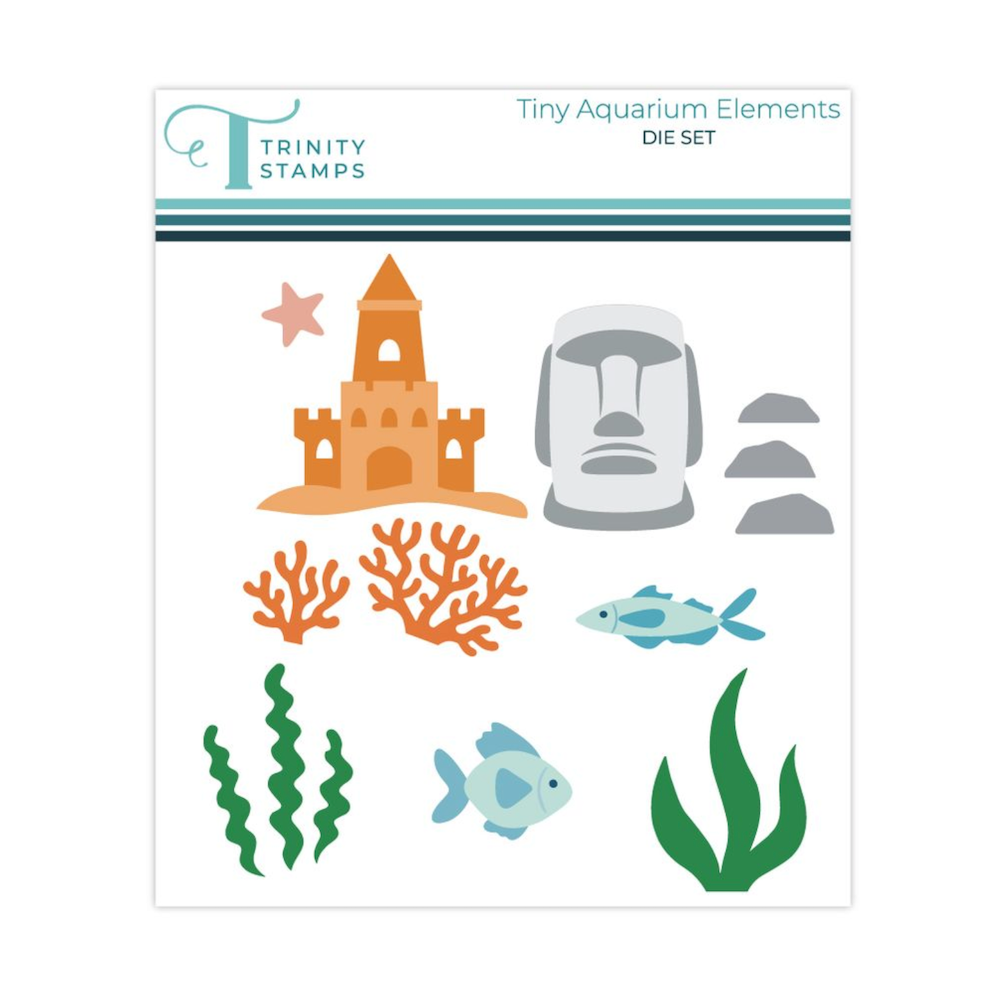 Trinity Stamps Tiny Aquarium Elements Die Set 260705-tmd