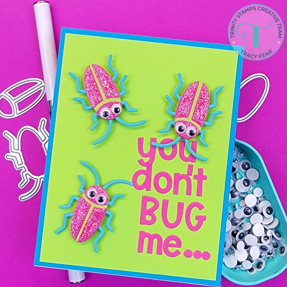 Trinity Stamps Tiny Beetle Die Set 260808-tmd bug me