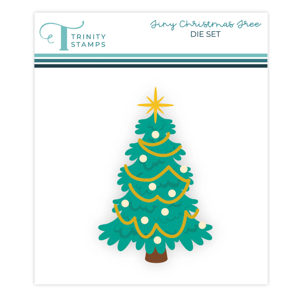 Trinity Stamps Tiny Christmas Tree Die Set tmd-365