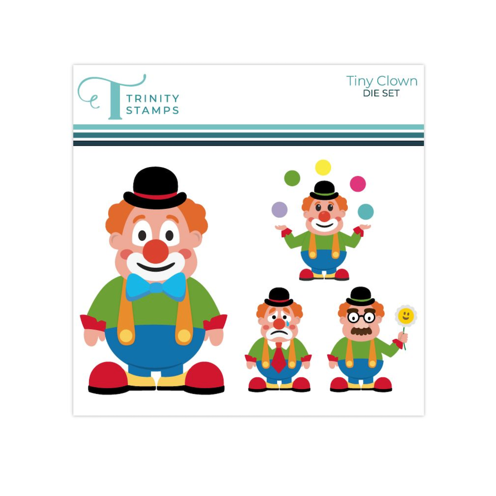 Trinity Stamps Tiny Clown Die Set 260630-tmd