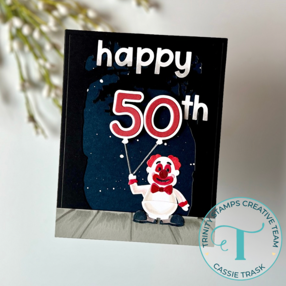 Trinity Stamps Tiny Clown Die Set 260630-tmd 50th