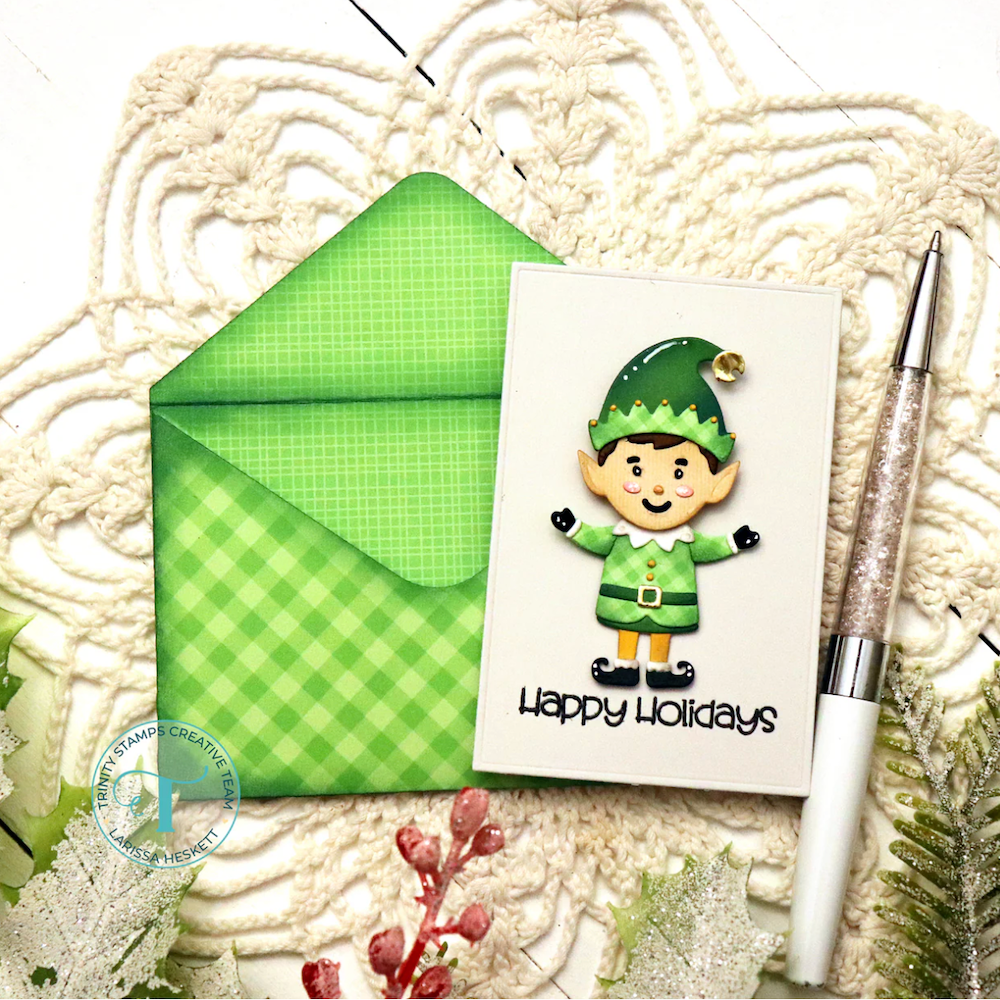 Trinity Stamps Tiny Elf Die Set tmd-363 green