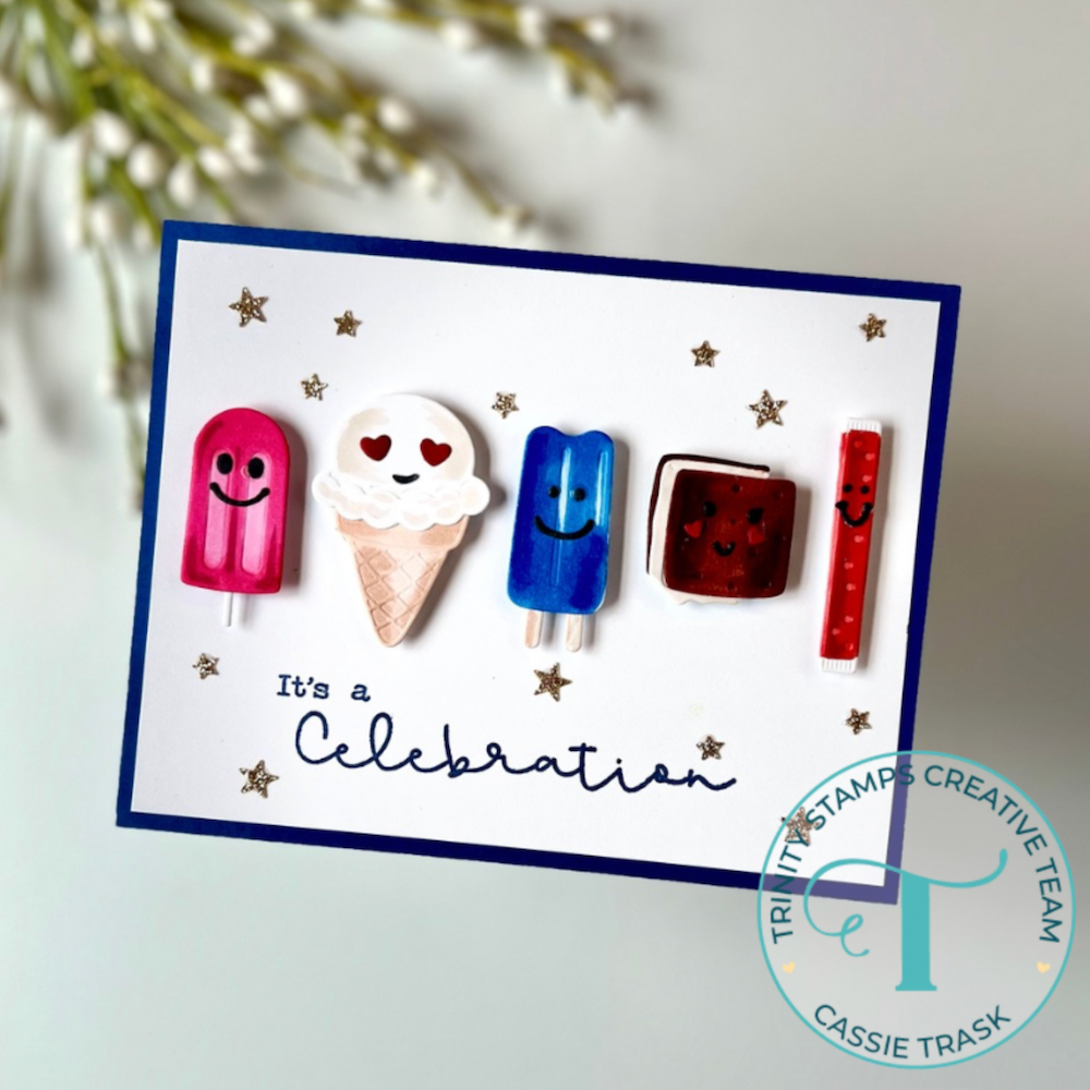 Trinity Stamps Tiny Frozen Treats Die Set 260632-tmd celebrate