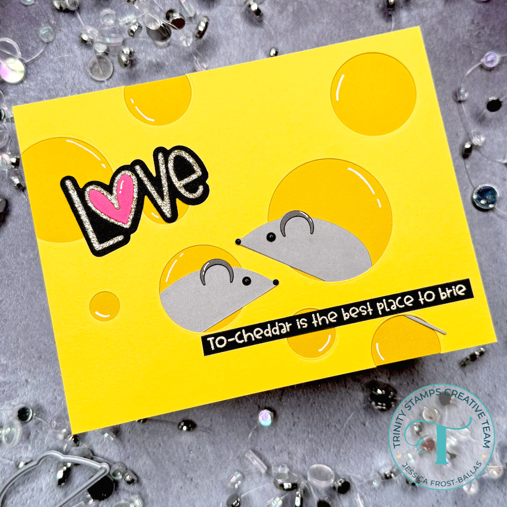 Trinity Stamps Tiny Mouse Die Set tmd-327 love