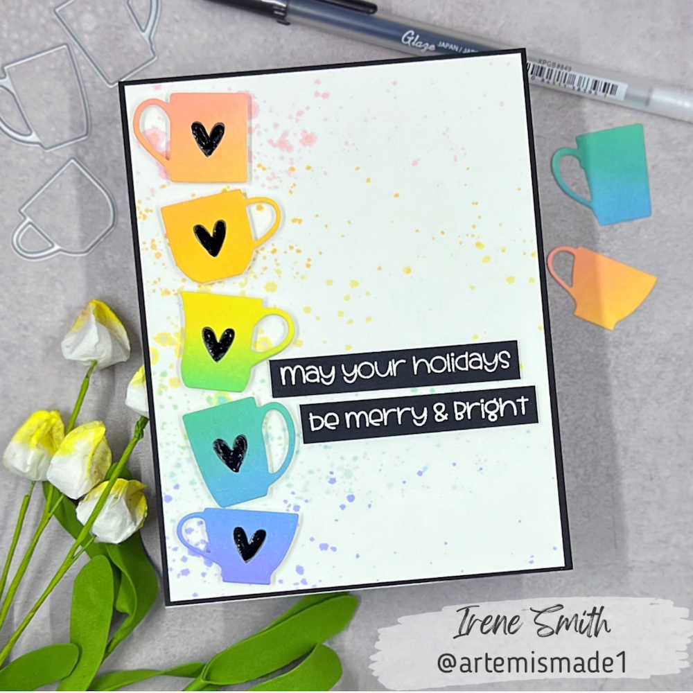 Trinity Stamps Tiny Mugs Die Set tmd-315 bright