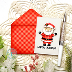 Trinity Stamps Tiny Santa Die Set tmd-362 happy