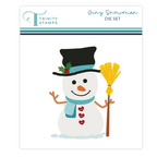 Trinity Stamps Tiny Snowman Die Set tmd-364