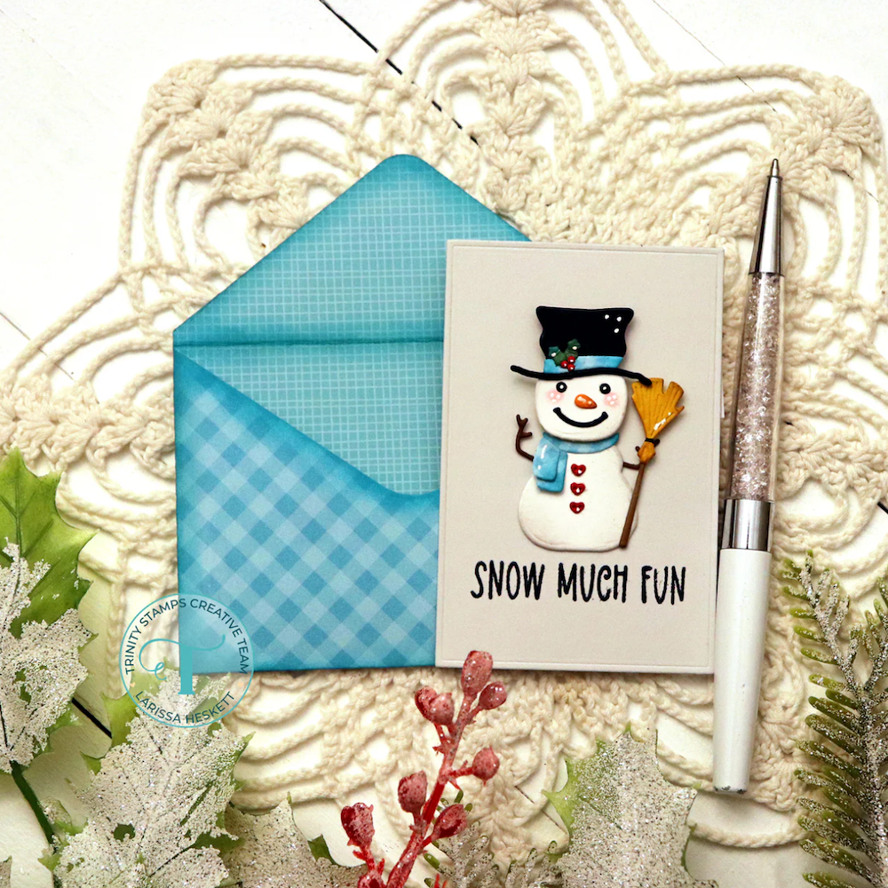 Trinity Stamps Tiny Snowman Die Set tmd-364 snow