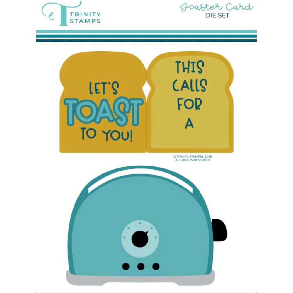 Trinity Stamps Toaster Card Die Set tmd-328