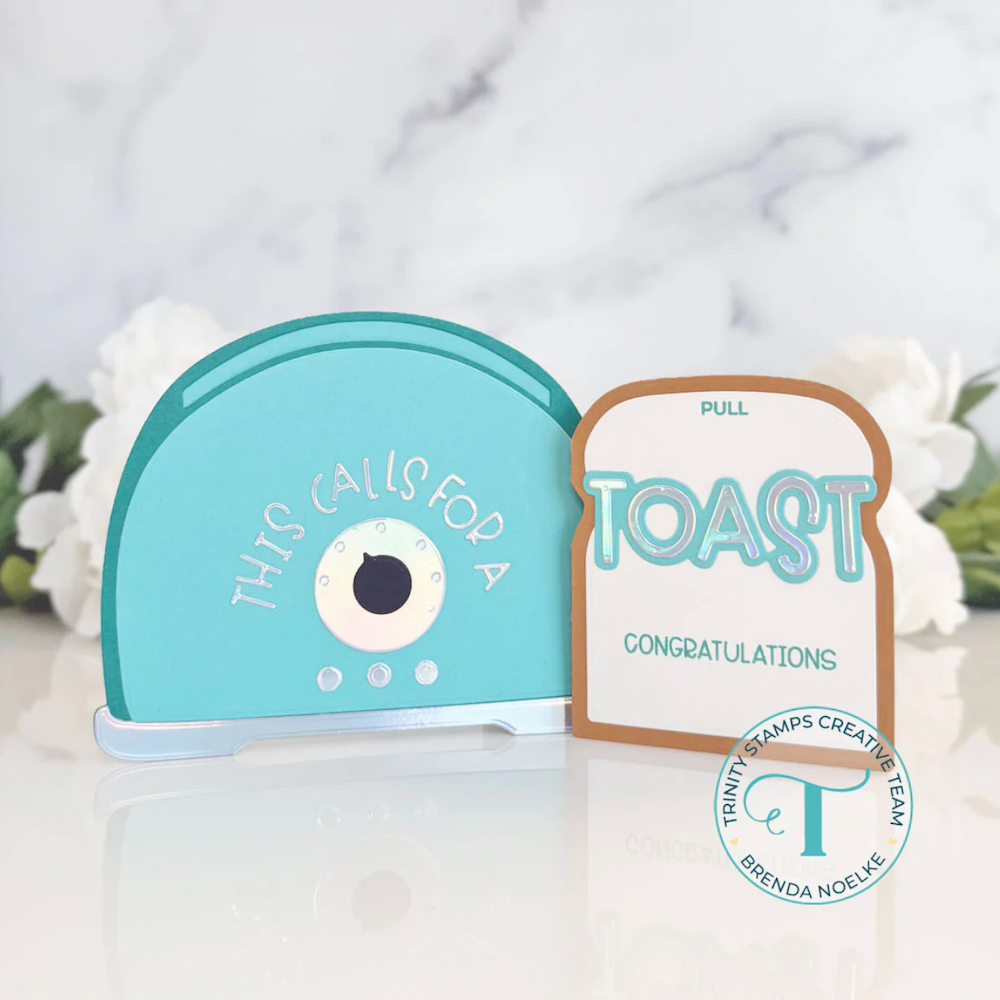 Trinity Stamps Toaster Card Die Set tmd-328 toast