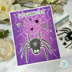 Trinity Stamps Web Designer Clear Stamp Set tps-344 spider