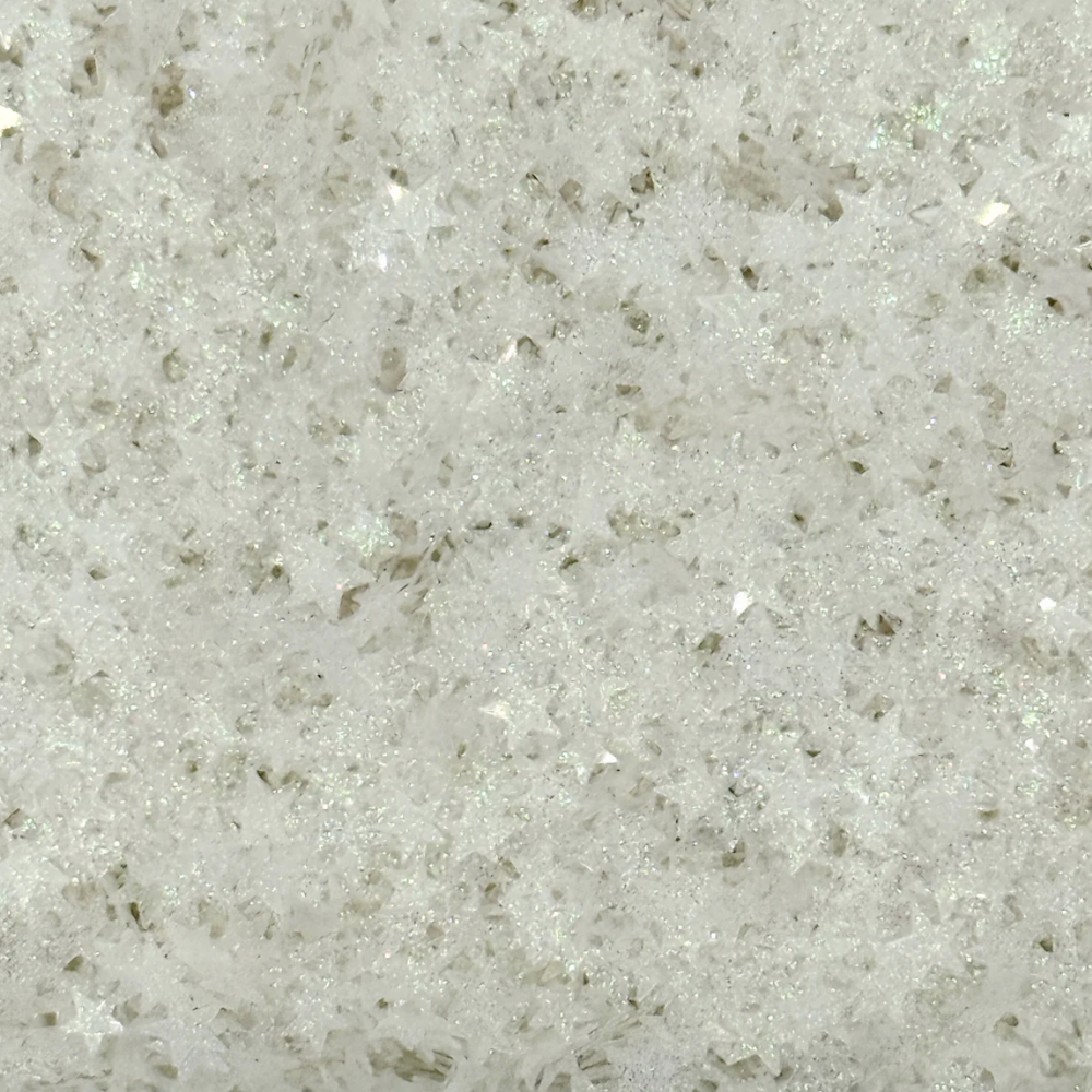 Trinity Stamps White Sparkle Stars Embellishment Mix emb-0056 product