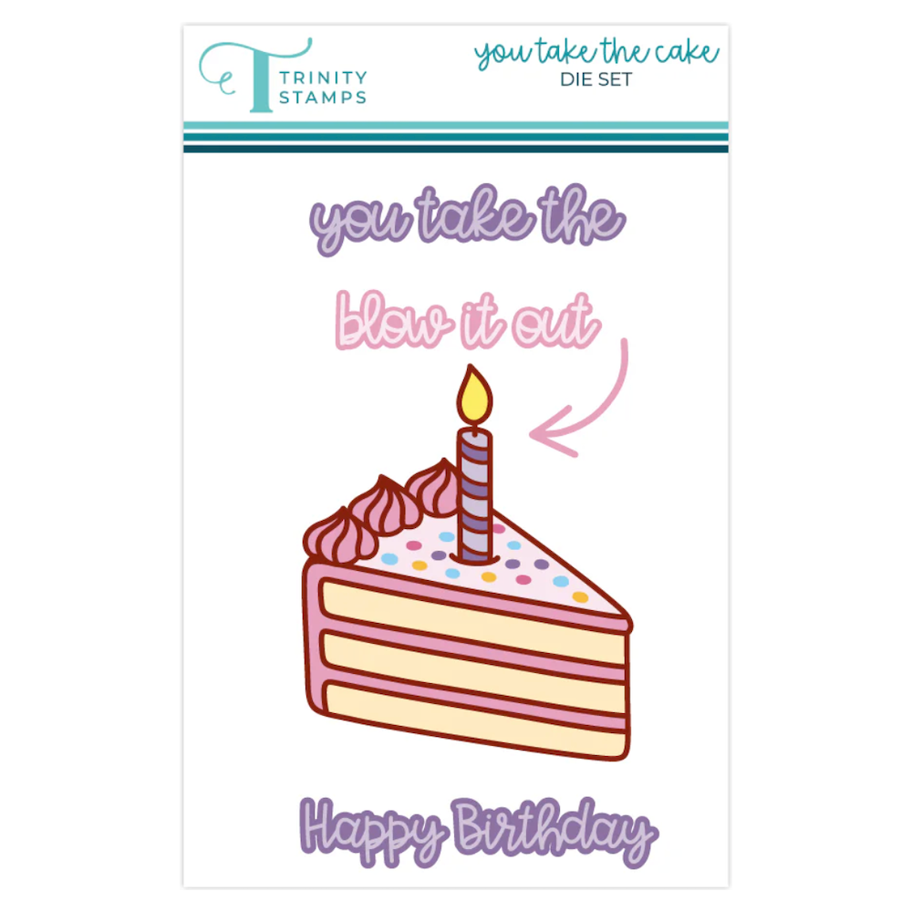 Trinity Stamps You Take The Cake Die Set tmd-353
