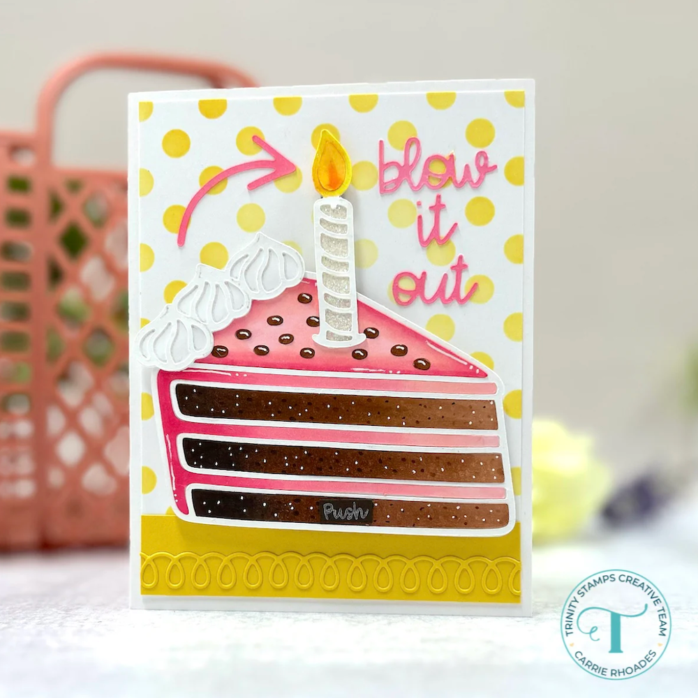 Trinity Stamps You Take The Cake Die Set tmd-353 blow
