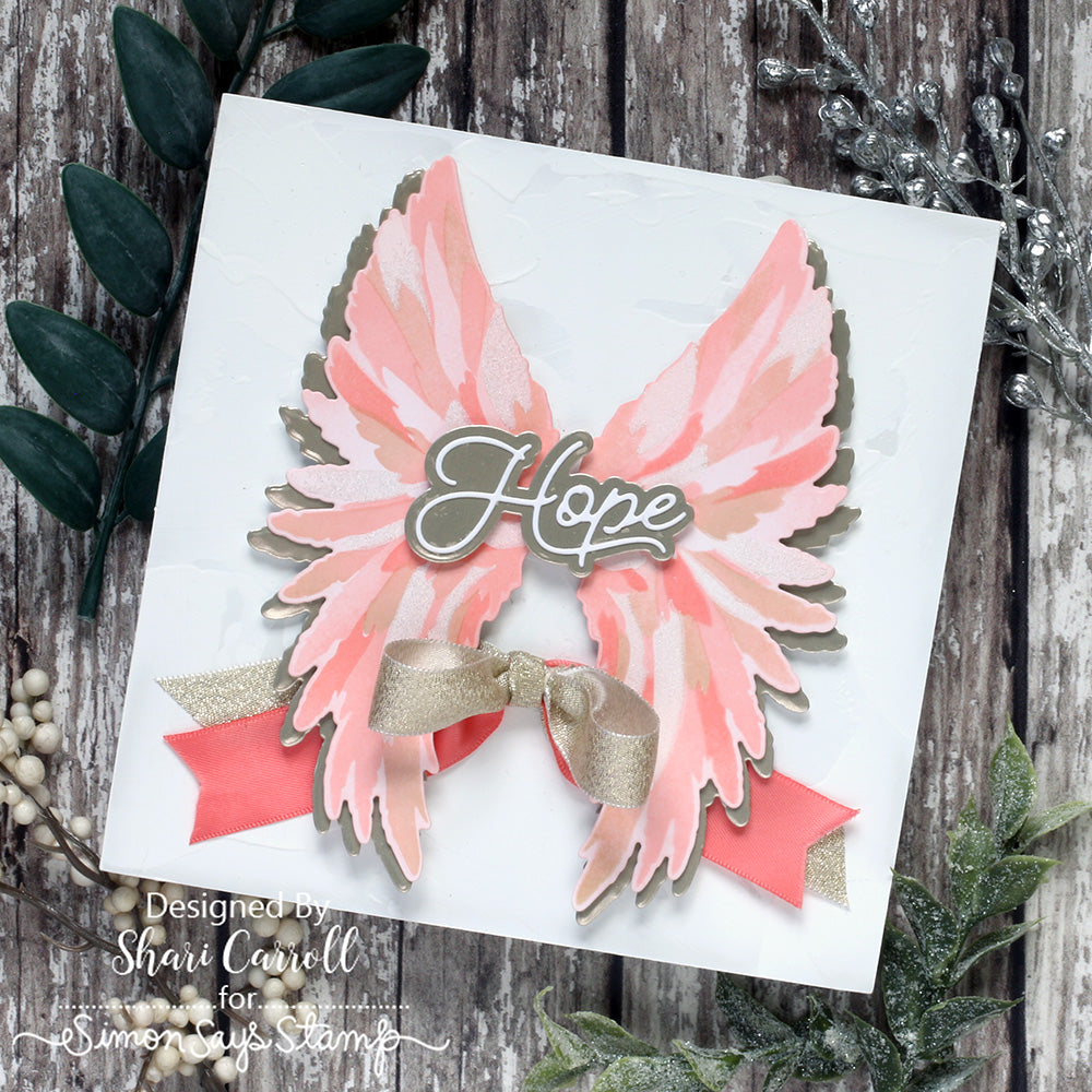Simon Says Stamp Pawsitively Saturated Ink Trio 36 And Everything Nice Holiday Card