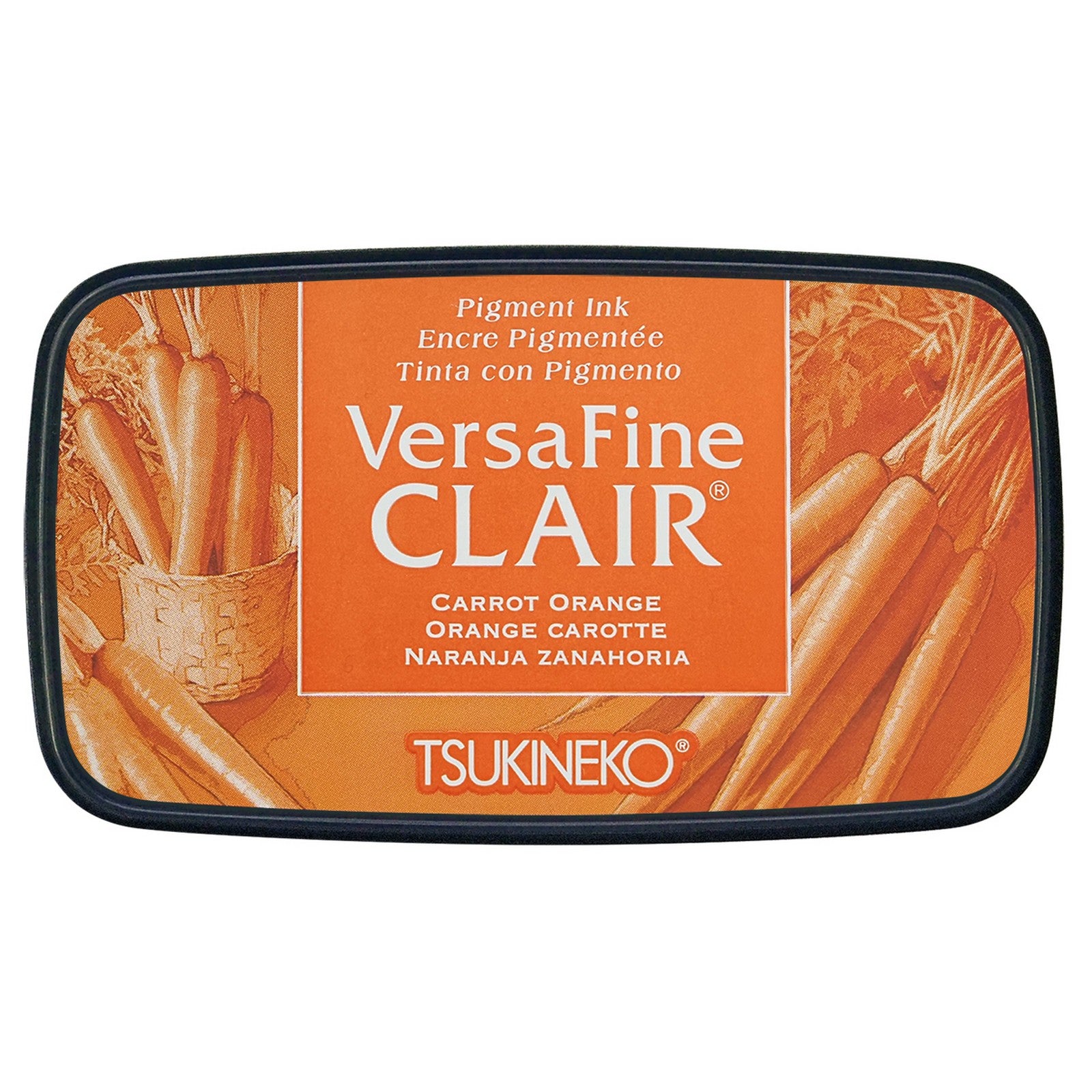 Tsukineko VersaFine Clair Carrot Orange Ink Pad vf-cla-703
