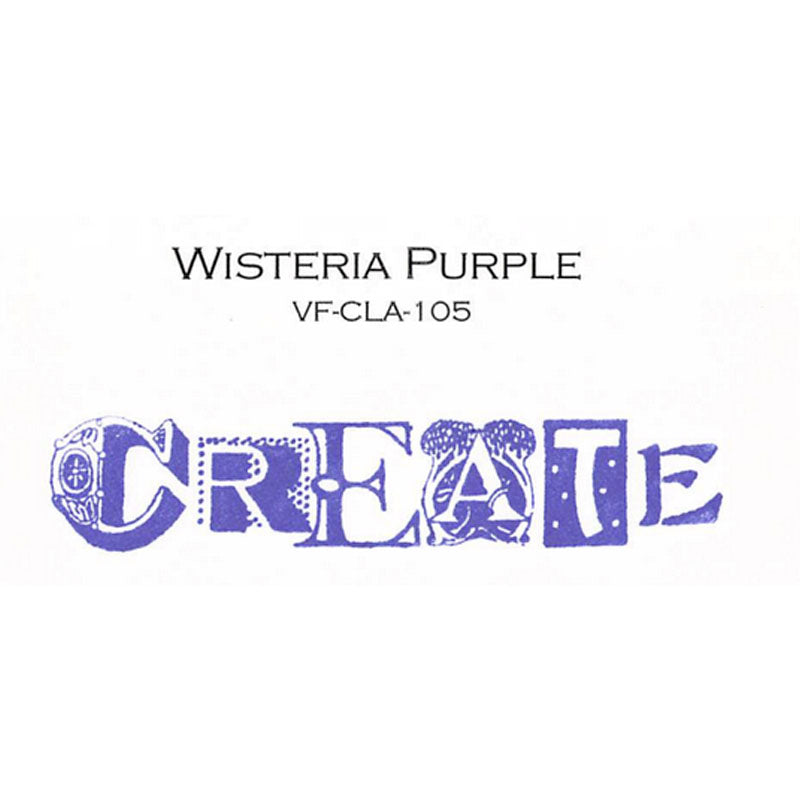Tsukineko VersaFine Clair Wisteria Purple Ink Pad vf-cla-105 swatch