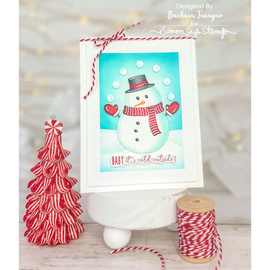 Simon Says Stamp Red and White Bakers Twine st0157 | color-code:ALT02