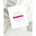 Simon Says Stamp Twinkle Burst Wafer Dies s1106 DieCember Holiday Card