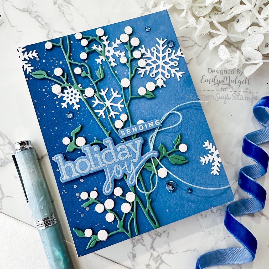 Simon Says Stamp Twisted Branch Wafer Dies s1032 Sugar and Spice Holiday Card | color-code:ALT02