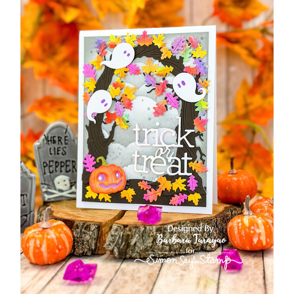 Simon Says Stamp Twisted Tree Arch Wafer Dies s1061 STAMPtember Halloween Card | color-code:ALT02