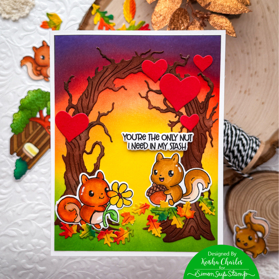 Simon Says Stamp Twisted Tree Arch Wafer Dies s1061 STAMPtember Halloween Card | color-code:ALT03