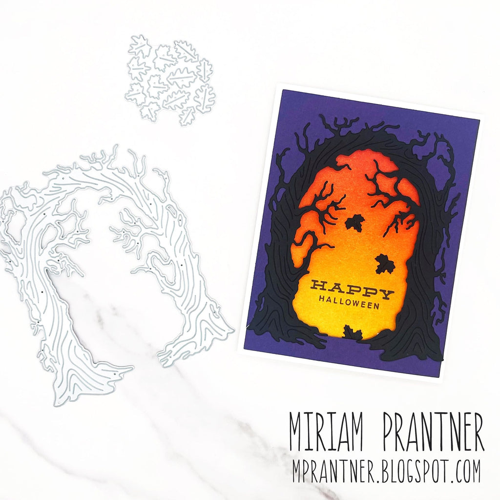 Simon Says Stamp Twisted Tree Arch Wafer Dies s1061 STAMPtember Halloween Card | color-code:ALT05