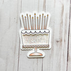 Avery Elle Clear Stamps Everyday Cake st-23-39 shaker card