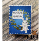 Riley And Company Funny Bones Bedtime Cling Rubber Stamp rwd-1157 Circles