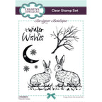 Creative Expressions Moonlit Hares Clear Stamps umsdb164