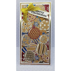 Creative Expressions Bauble Wonderland Cling Stamp umsdb171 merry card