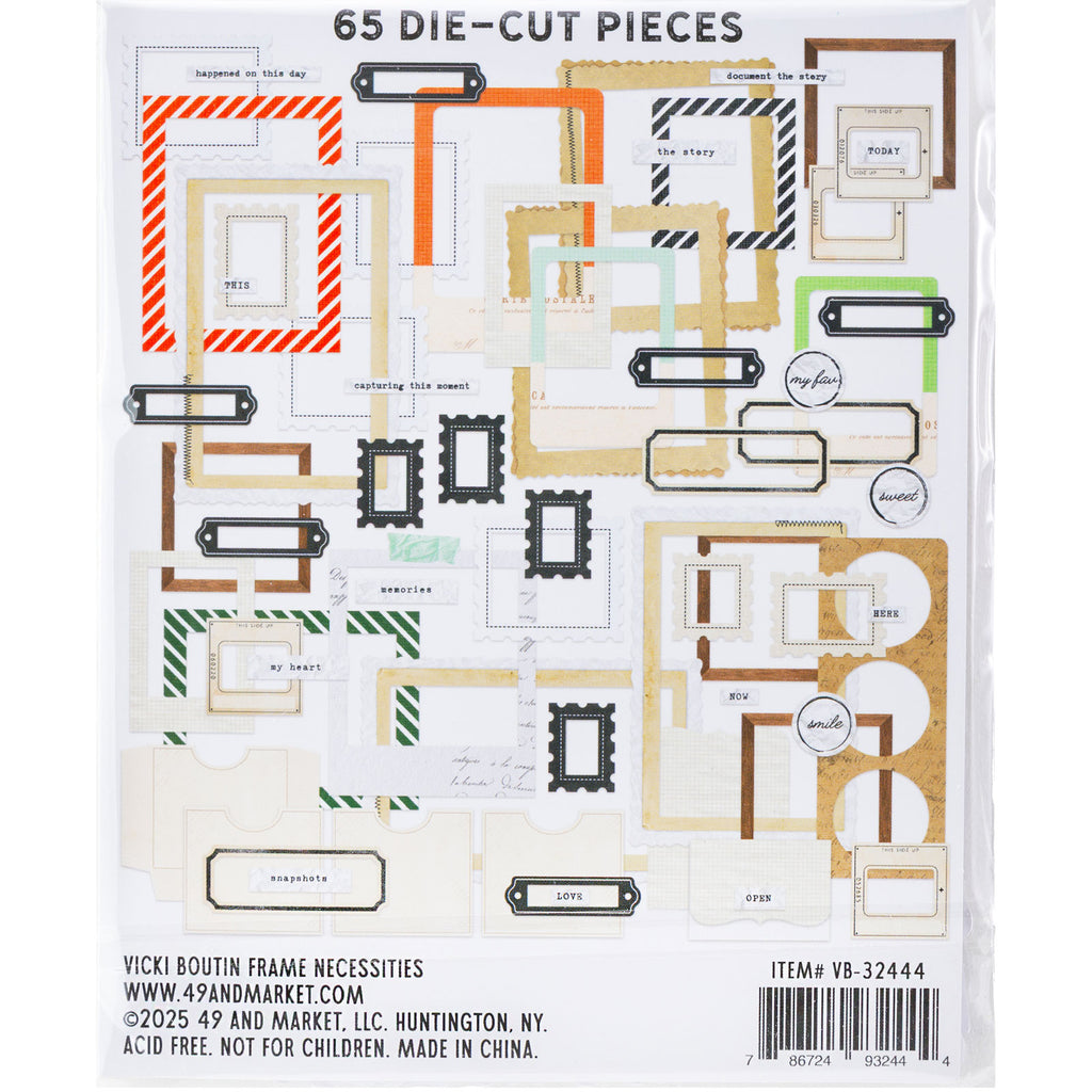 49 and Market Vicki Boutin Frame Necessities Ephemera vb-32444