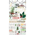 49 and Market Mistletoe and Memories Essential Rub-on Transfers vbm-32659