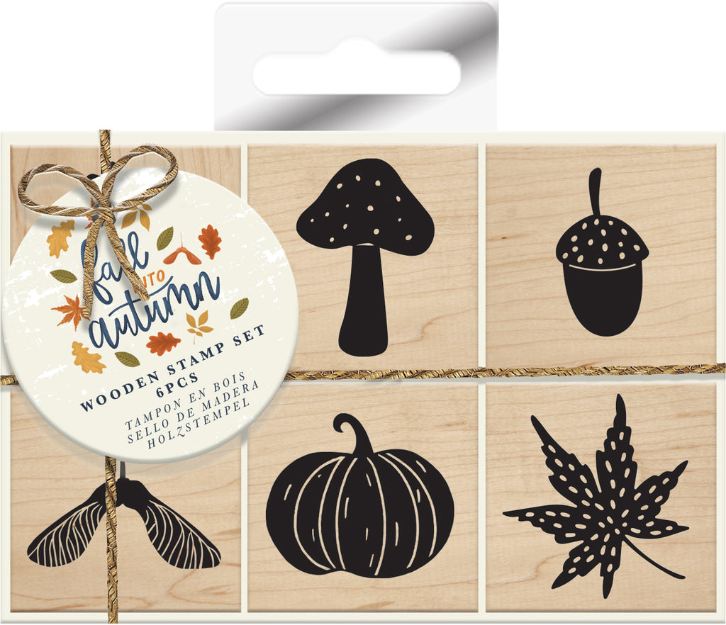Crafter's Companion Fall Into Autumn Wooden Stamps vs-fll-atm-018