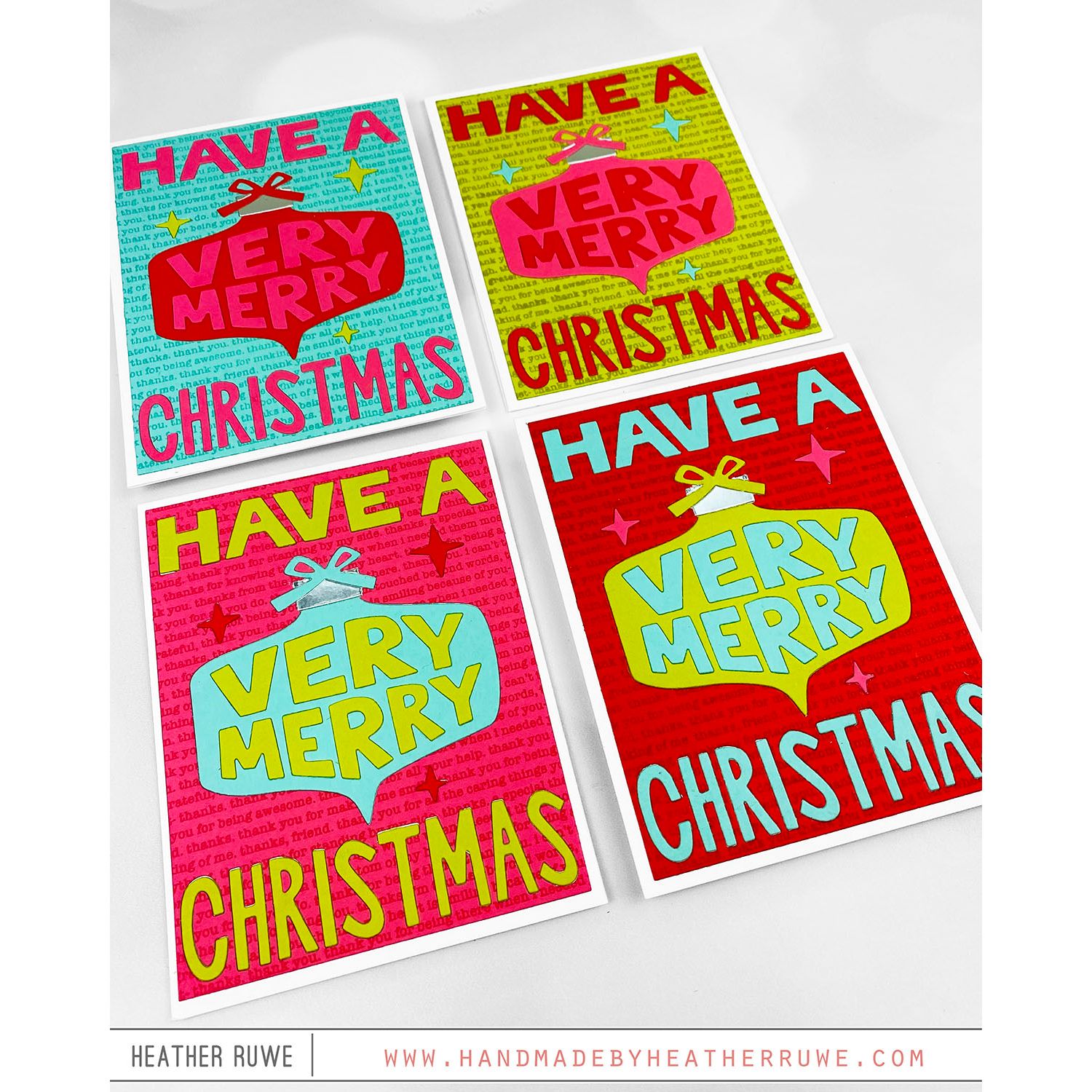 Simon Says Stamp Very Merry Cover Wafer Dies md112968 All The Joy Christmas Cards | color-code:ALT02