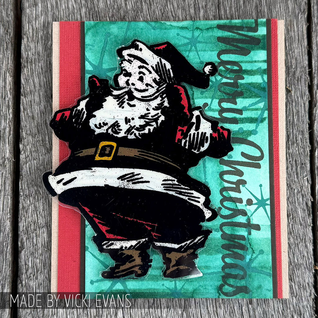 Tim Holtz Cling Rubber Stamps Christmas Memories cms118