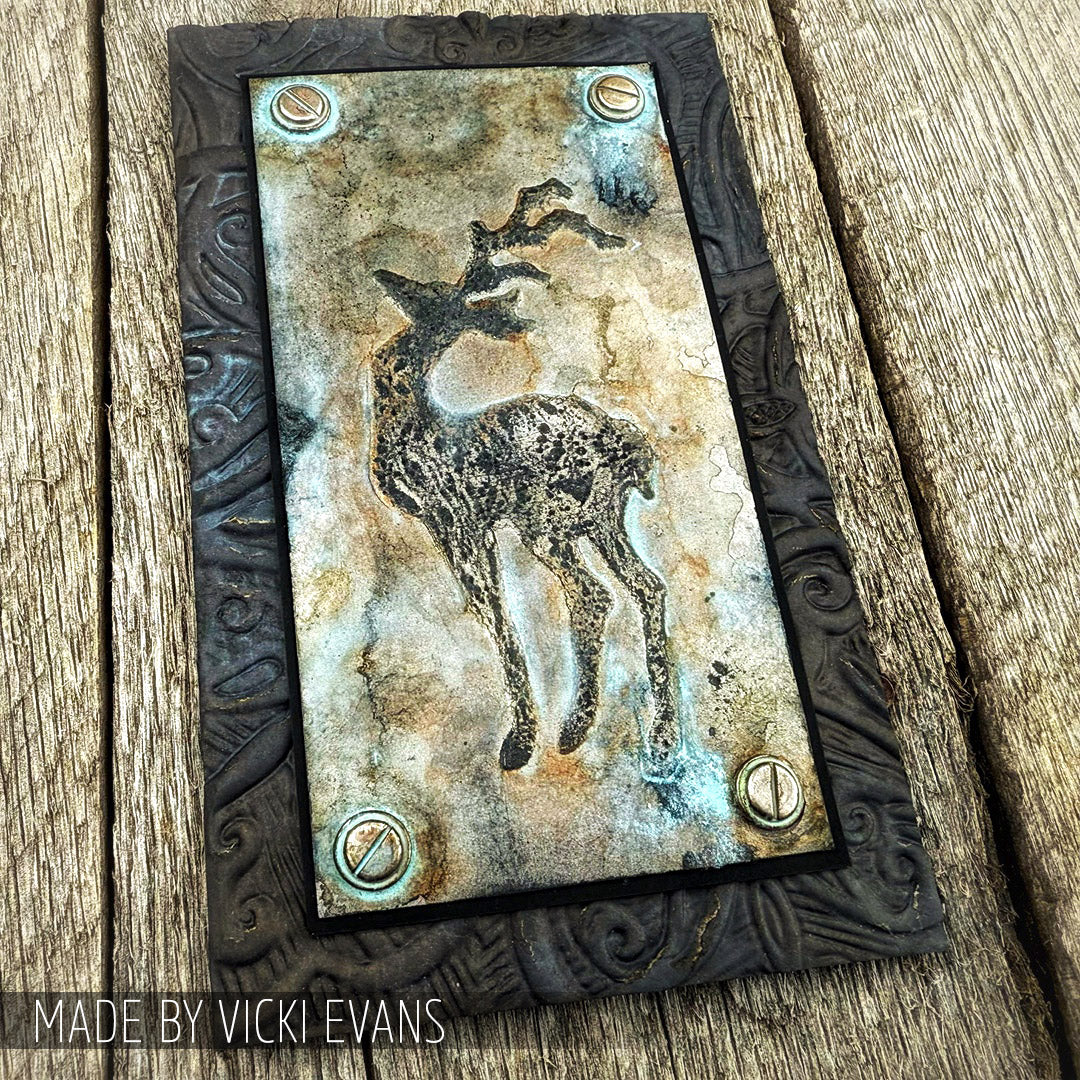 Tim Holtz Cling Rubber Stamps Season's Silhouettes cms117