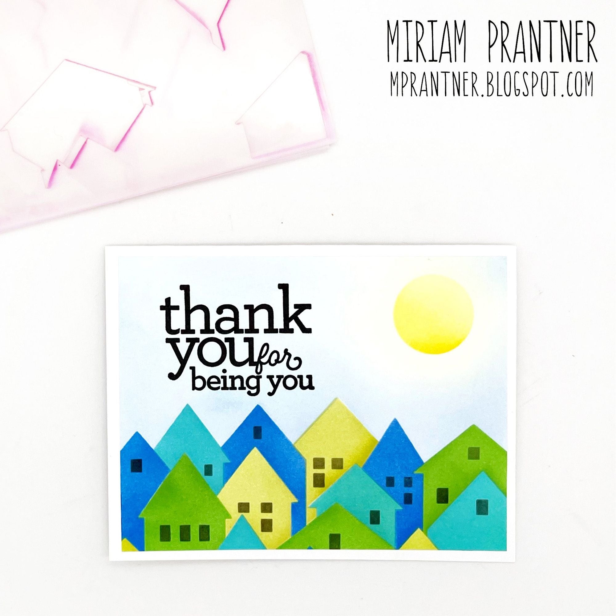 Simon Says Stamp Stencils Village mt221717 All The Joy Thanks You Card | color-code:ALT03